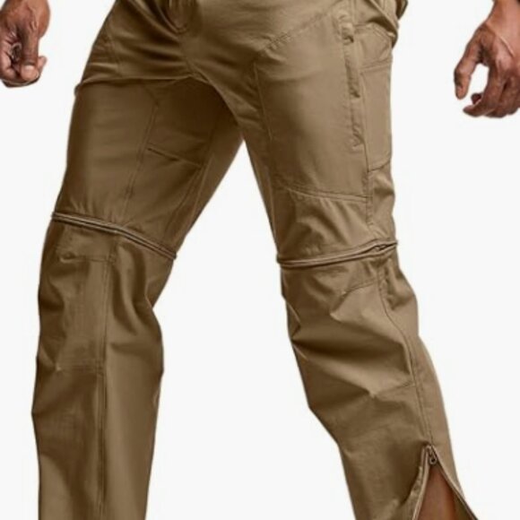 CQR Other - NWOT - CQR Men's Convertible Cargo Tactical Pants, Water Resistant 34x30…